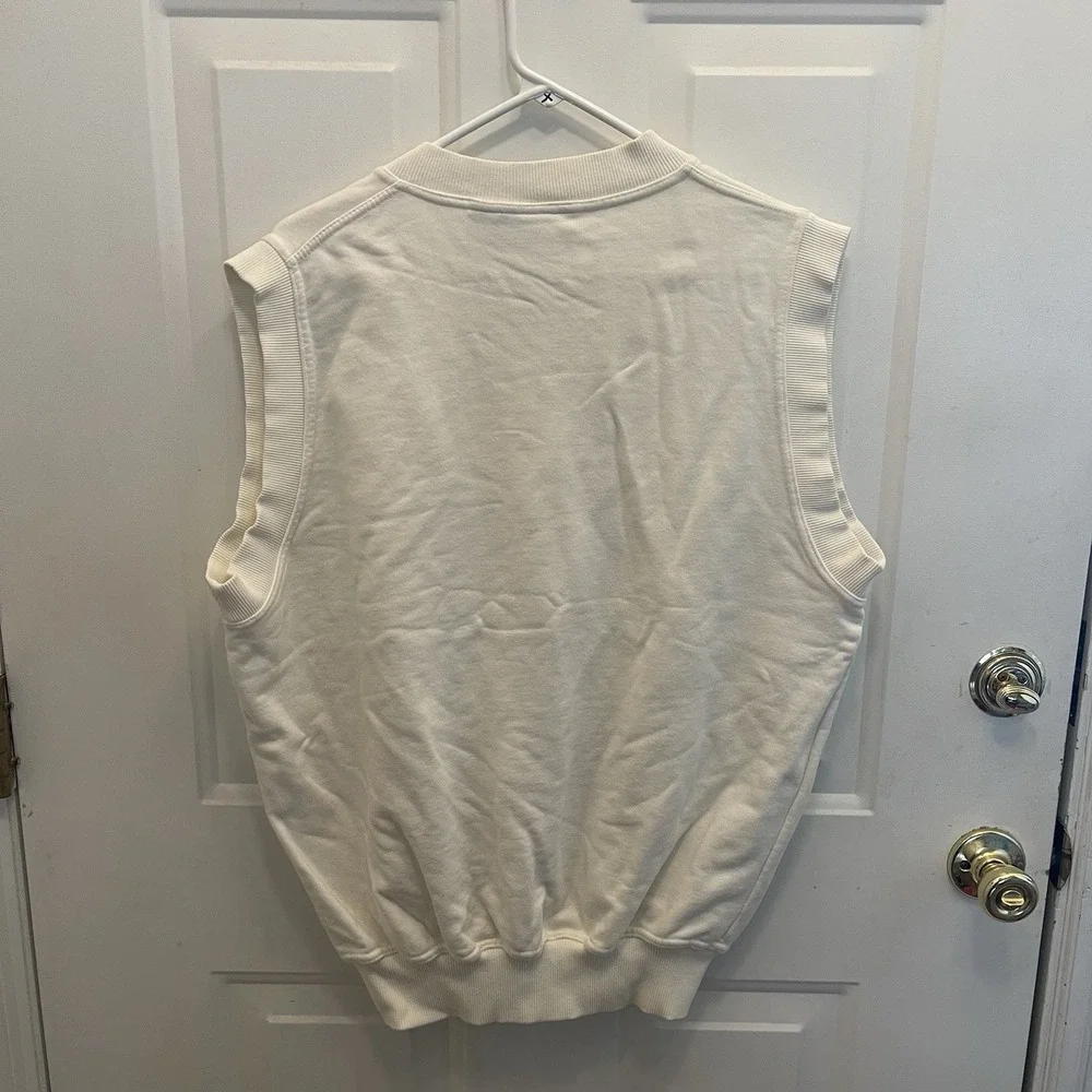 Pivot Rules V-neck Vest Golfer Embroidered Vintage‎ Men's Medium Sweatshirt